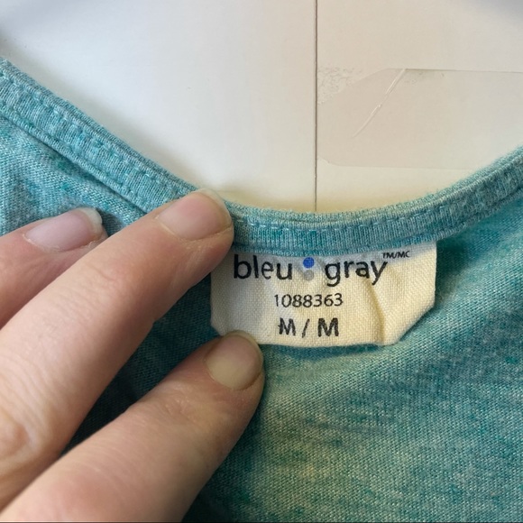 Short sleeve blue shirt - Picture 3 of 4